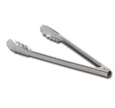 Vollrath 4780910 Jacob's Pride® Pinza multiusos festoneada de acero inoxidable de una pieza de 9 1/2" para trabajo pesado