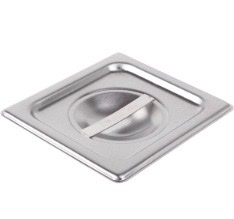 Vollrath 75160 Super Pan V® - Funda para sartén de hotel/mesa de vapor de acero inoxidable macizo de tamaño 1/6