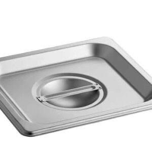 Cubierta sólida para mesa de vapor/sartenes de hotel de acero inoxidable de tamaño 1/6 a elegir