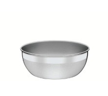 #20 Recipiente redondo de acero inoxidable con mango apretable - 1.5 oz.