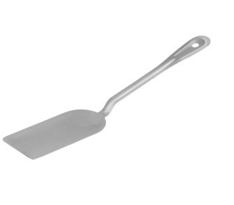 Espátula/volteador flexible de acero inoxidable de 14 1/4"