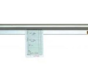 Porta boletos de pared de aluminio San Jamar CK6548A de 48" x 2"