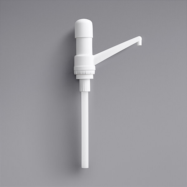 Bomba de condimentos de boquilla fija de plástico de 1 oz con tubo de inmersión de 9"